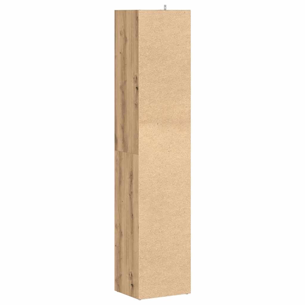 Generisch Bücherregal Artisan-Eiche 36x30x171 cm Holzwerkstoff,Möbel,Regalsysteme,Bücherregale Bücherschränke-856047