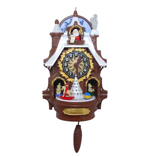 Hallmark QGO1367 Santa's Magic Cuckoo Clock Ornament