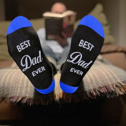 Fathers Day Dad Gifts Birthday Christmas Stocking Stuffers Valentines Day Easter Thanksgiving Halloween Retirement New Years Thank You Unique Sentimental Cozy Best Dad Ever Socks Ideas Gifts for Dad4