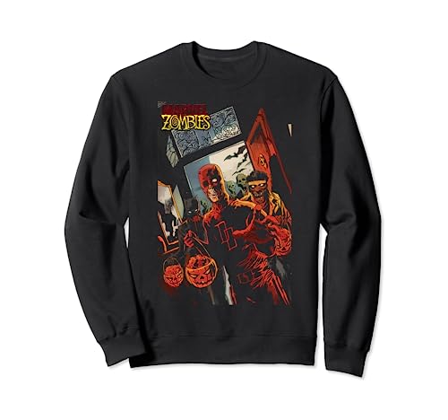 Sudadera Marvel Zombies Daredevil ropa de Halloween y moda urbana de superhéroes para otoño