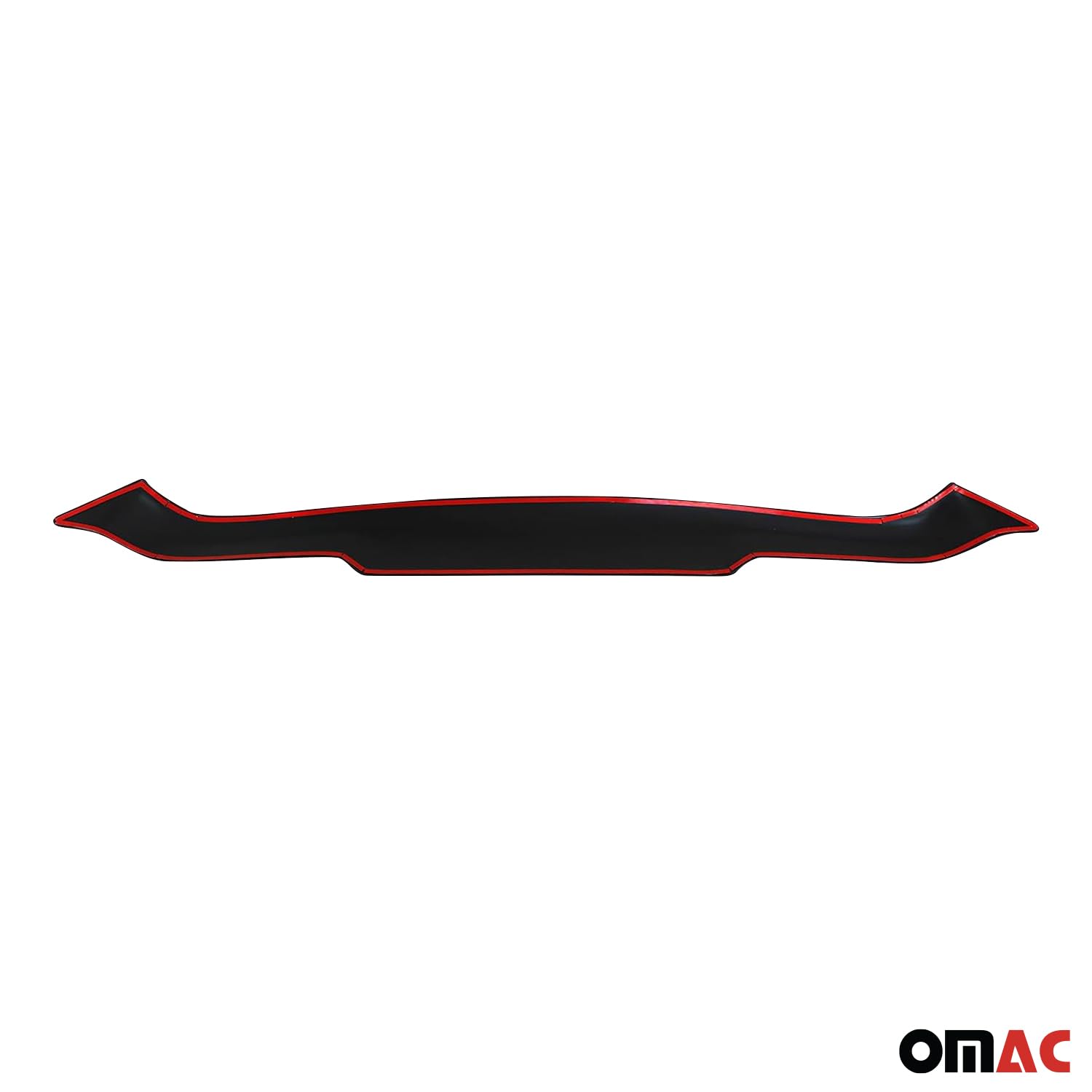 OMAC Motorhaube Deflektor Insektenschutz kompatibel mit Dodge RAM 1500 2009-2018 Dunkel
