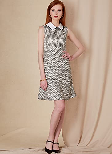 Vogue Patterns V1822B5 Misses Dress B5 (8-10-12-14-16), Multicolor - Image 4