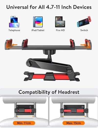 Structure passager fixation tablette et support appui-tête voiture pour BMW G31