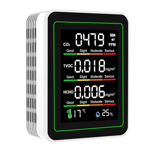 Moniteur de qualité de l'air pour la maison CO2 et température ZN MT11N