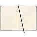C.R. Gibson Large Brown Leather Journal Notebook, 6.5