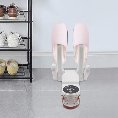 Secador eléctrico de botas y zapatos con temporizador y diseño plegable miniatura 4