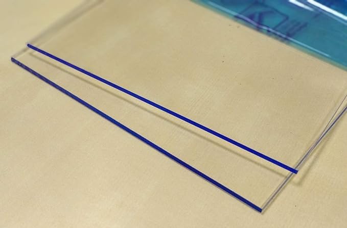 Lastra in metacrilato trasparente 8 mm A4 DINA4 (210 x 297 mm) - Packs risparmio - Piastra acrilico trasparente - Piastra metacrilato traslucido - Lamina plastica - PMMA colata (5)