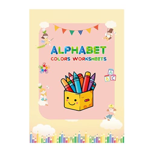 Livre de traçage de l'alphabet enfant avec cahiers d'exercices et matériel éducatif