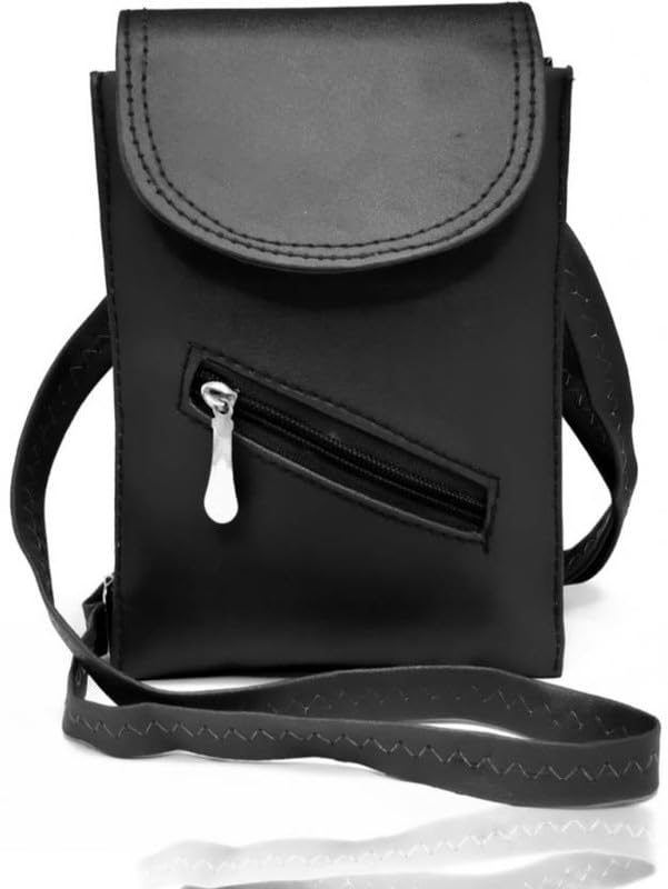 Dcozi Stylish and Fashionable PU Black Slim Bag For Women & Girls - SLMB02_Blck (B0CP8W9QTC) Amazon Price History, Amazon Price Tracker