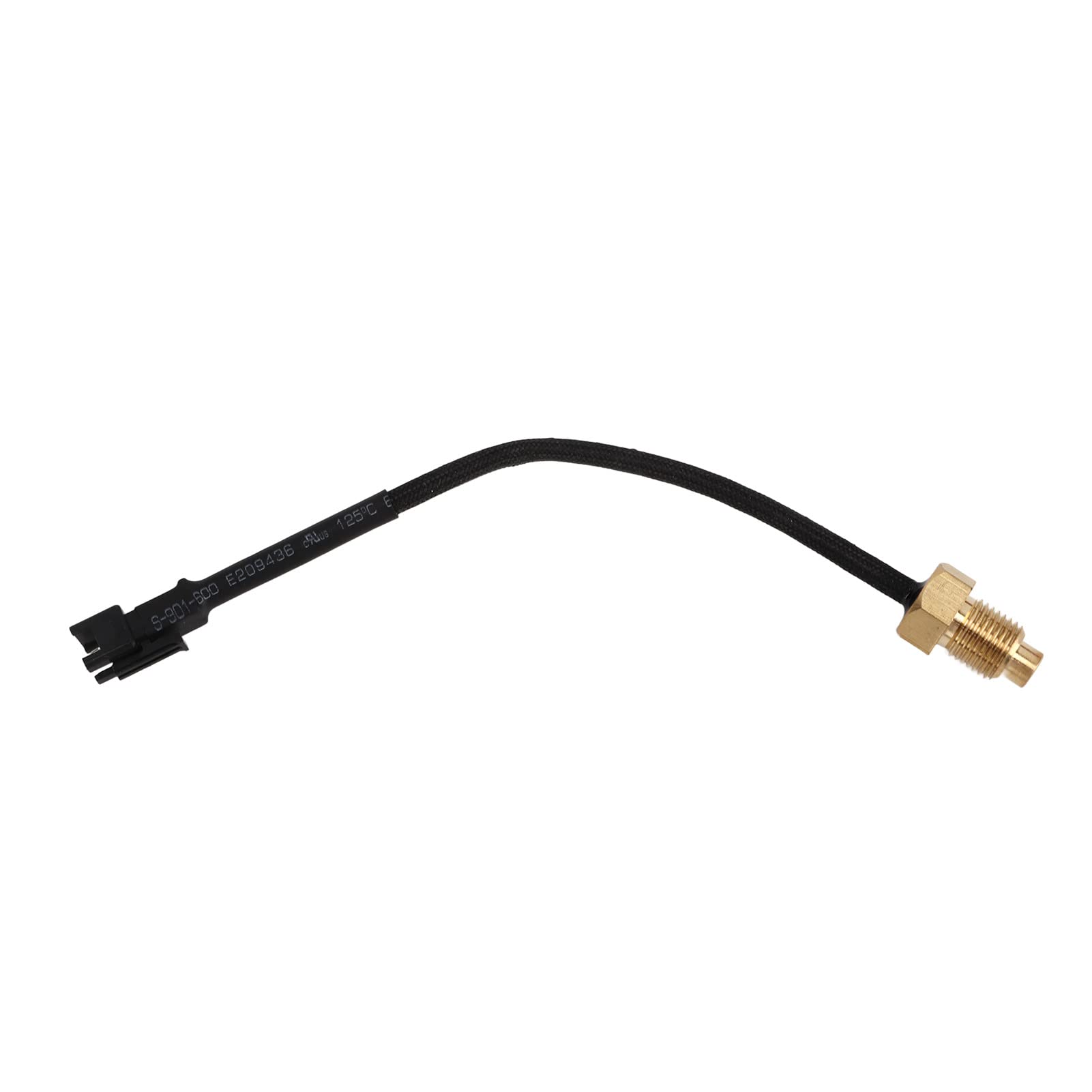 Température de l'eau de la moto, écran LCD, boîtier en ABS, haute précision, installation facile pour moto avec filetage M10, convient pour l'équitation en plein air, DC12 V (bleu)