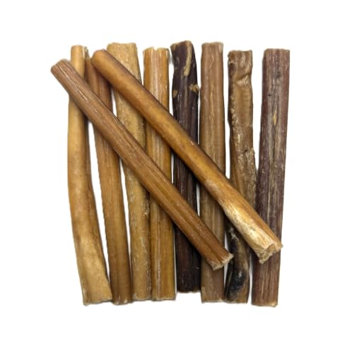 Maltbys Stores 5x Standard 5 Bulls Pizzles 100% Natural Dog Chew Treats Bully Sticks [SHC]