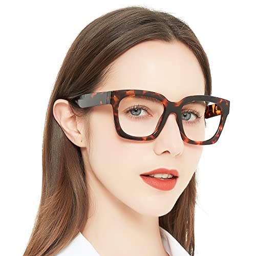 Image of OCCI CHIARI Large Reading Glasses Women Retro Reader 1.0 1.5 2.0 2.5 3.0 3.5 1.25 1.50 1.75 2.25 2.75 4.0 5.0 6.0