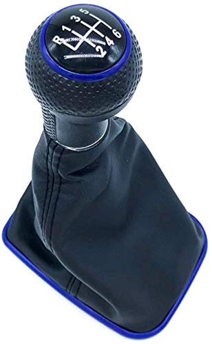 ZHAOHAOSC, 23mm, Estilo de Coche, pomo de Cambio de Marchas, Palanca   , Cubierta de Bota , para Volkswagen VW Golf 4 IV MK4 Bora Jetta GTI...