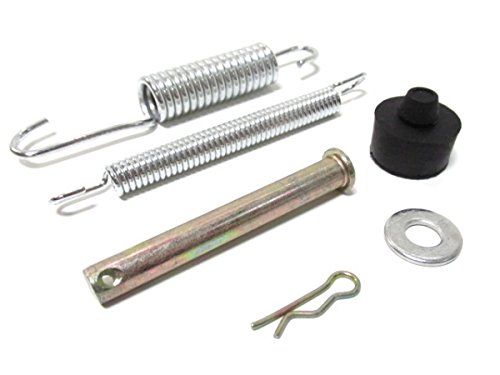 Hauptständer mit Feder & Bolzen passend für APRILIA Rally, SR50, SR, Gulliver, YAMAHA Aerox, Neos, Jog R RR, BWS, MBK Nitro, Booster, Ovetto, Mach G, MALAGUTI F12, F15 Minarelli liegend