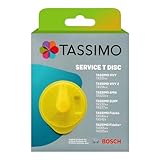 T-Disc de Maintenance série d'origine d'origine Bosch Tassimo TA1000, TA1080, TA1100, TA1200, TA1400, Marron