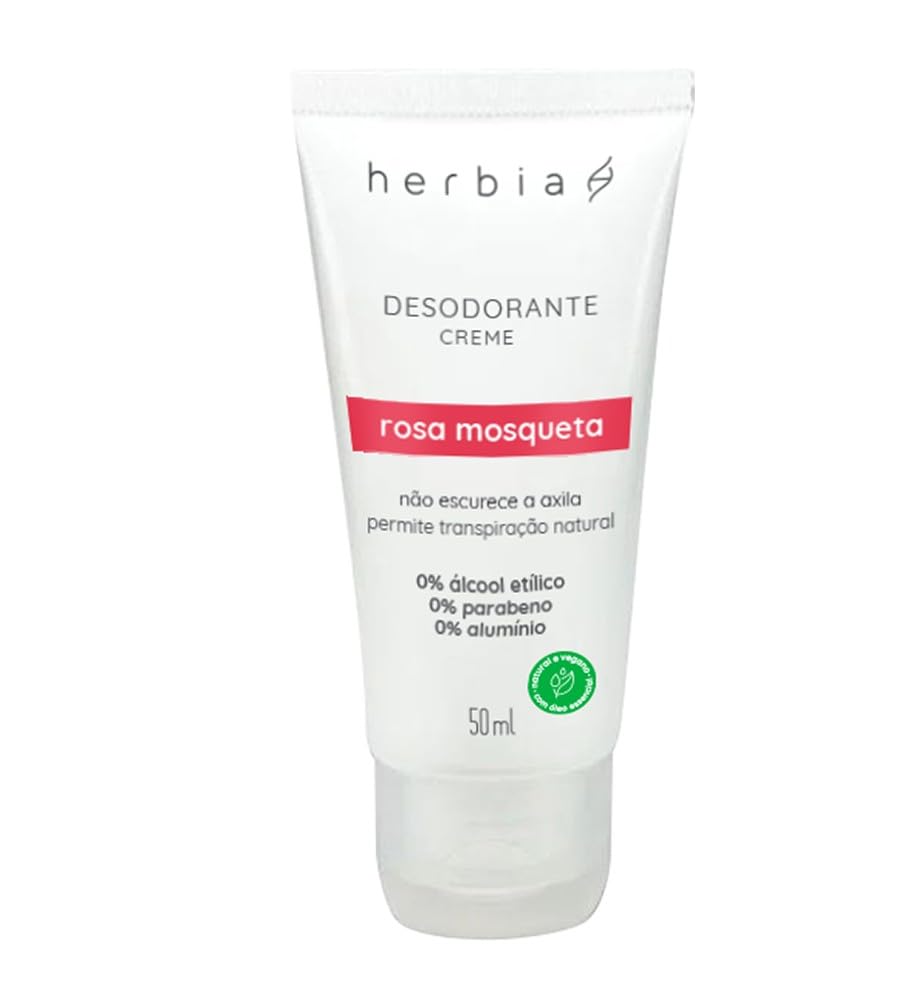 Desodorante Creme Clareador Rosa Mosqueta, originalHerbia