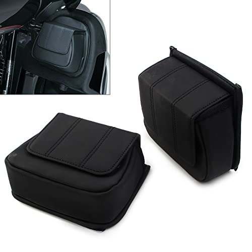 Bolsa de herramienta para motocicleta BACAR, bolsa de horquilla, bolsillo inferior de carenado, resistente, bolsa de equipaje para sillín, compatible con Touring Road/Street/Tri Glide, Ultra Limited y Trike 96-13 miniatura 4
