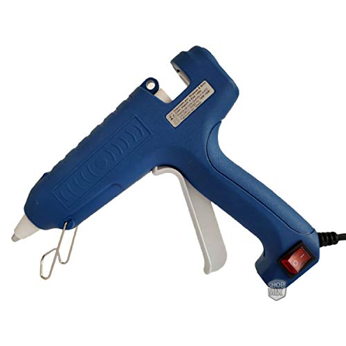Kit Aplicador Pistola De Cola Quente Profissional Liga/Desliga 16/60W K600S + Refil Grosso - Rhamos