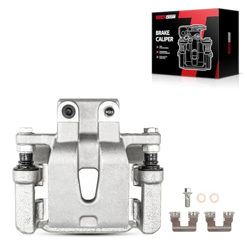 Image of Torchbeam Rear Brake Caliper Left for Chrysler 300 2005-2021, Dodge Charger 2006-2021, Dodge Challenger 2009-2021, Dodge Magnum 2005-2008, Rear Left Caliper with Bracket Replace # 18B4970
