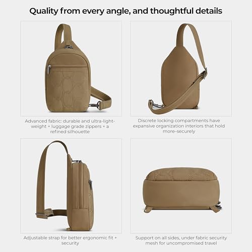 Image of Travelon Anti-Theft Runways Small Sling