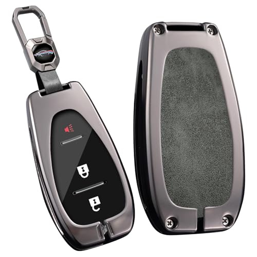 Coque de clé Chevy en cuir TPU idéale pour sécuriser votre télécommande au quotidien