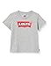 Levi's Kids Camiseta Lvb S/S Batwing Tee Bebé-Niños Grey Heather 18 meses