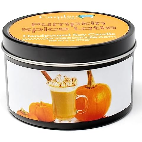 Large Pumpkin Spice Latte Candle by Candeo Cover