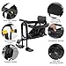 Jorzer Child Bike Seat Front Mount Toddler Seat for Bike with Safety Belt Backrest Footrest & Handle for Children 2~5 Years Sporting Goods..