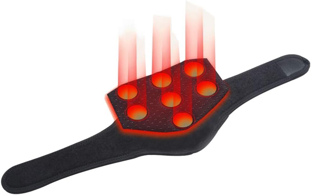 Nackenstütze Halskrause mit selbsterhitzenden Magneten und Turmalin Einstellbarer Nackenbandage Nackenheizkissen zur Schmerzlinderung bei steifem Nacken Kopfschmerzen Migräne Rheumatoide und Arthrose…