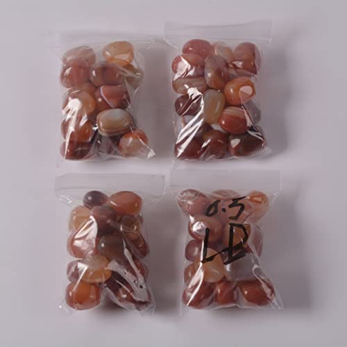 Image of 1 /2LB Large Tumbled Stone Specimen Collection Pocket Worry Healing Crystal