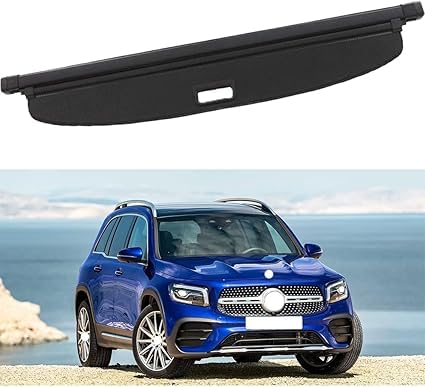 Auto versenkbare hinteren Kofferraum Paket Regal Cargo Covers per Benz GLB, Gepäck Vorhang Privatsphäre schützendes Zubehör