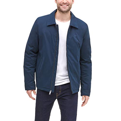 Dockers Men's Open Bottom Golf Jacket, New Navy, Medium #TOP2