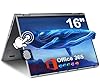 jumper 16 inch Convertible Laptop, Laptop Computer with IPS FHD 360 Degree Touchscreen, 16GB RAM 640GB Storage, Fingerprint Reader, Backlit Keyboard, Celeron N5095, 53.2WH, 1 Year Office 365