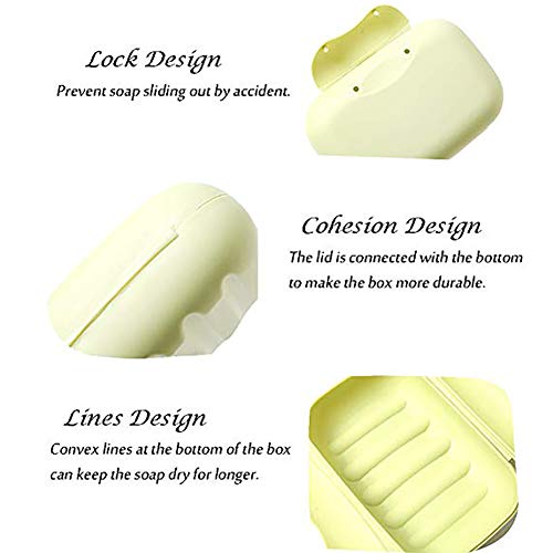 Queta - 2 portasapone per doccia con 2 sacchetti