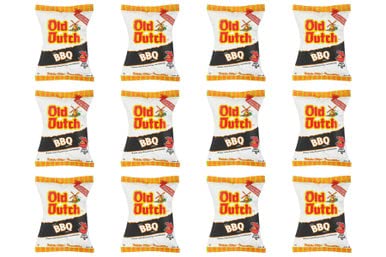 Old Dutch Potato Chips, BBQ, 40g/1.4oz, (12 Pack) (Imported from Canada)