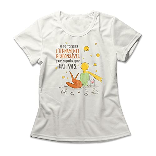 Camiseta Feminina O Pequeno Príncipe