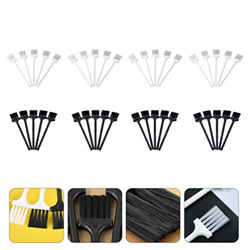 ULTECHNOVO 40 Peças Pequenas Escovas de Plástico Portátil Teclado de Computador Escova de Limpeza de