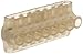 Morris Products 97322 Multi-Cable Connector, Insulated, Dual Entry, Clear, 8 Ports, 4 - 14 Wire Range