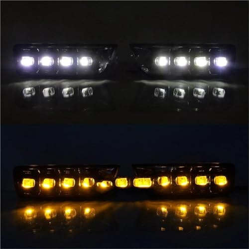 Feu antibrouillard LED avec clignotant dynamique pour 4Runner N210