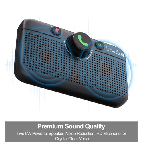 Lavales Bluetooth 6.0 Car Speaker