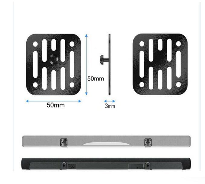 Coyktonty Wall Mount Bracket for Sony HT-G700 HT-SI00F HT-S200F HT-S500RF HT-MT500 HT-8500 Speaker,Wall-Mounted Sturdy Metal Mount