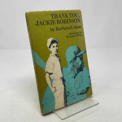 Thank you, Jackie Robinson 0688415806 Book Cover