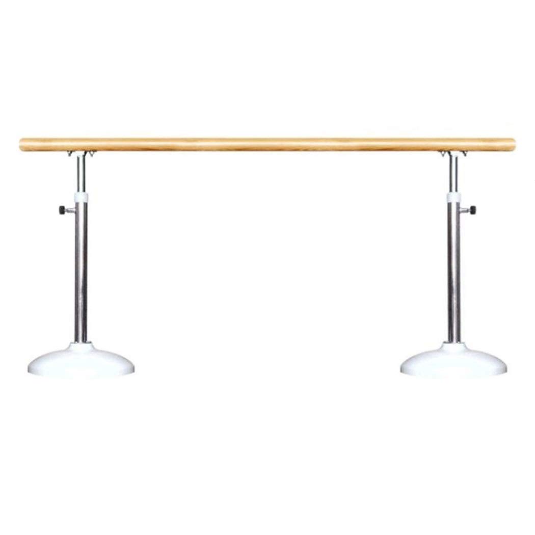 PULaif Ballet Barre Freestanding, Wall Mounted Double-Layer Ballet Bar For Kids Adults Home Dancing Fitness White 1.5m/2m(1.5M)