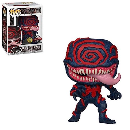 Funko Marvel Venom Pop! Corrupted Venom Glow-In-The-Dark L.a. Comic Con Exclusive