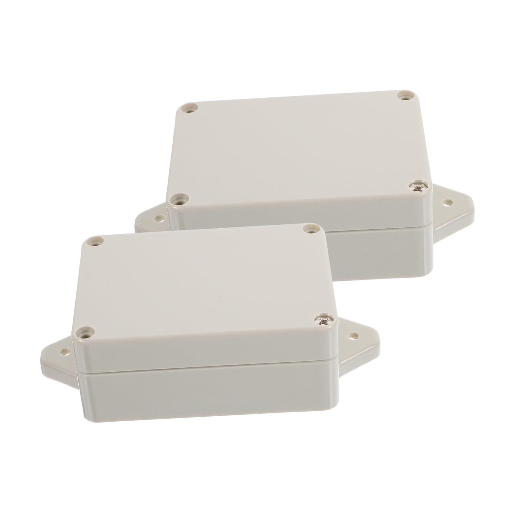 jojofuny 10pièces Boîte De Jonction Électronique Étanche Plastique Boîtier Durable Pour Équipements Électriques Installation Facile Utilisation Intérieure Et Extérieure