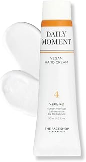 The Face Shop Daily Moment Vegan Hand Cream Sunset Rooftop with Hyaluronic Acid & Shea Butter, Non-Greasy & Quick absorbing hand care cream, 30ml-picture-31