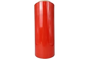 Red Stretch Wrap For Protection & Organization