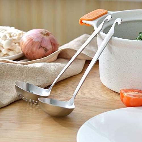 Spoon 1Pc Soup Spoons Stainless Steel Kitchen Soup Cooking Spoon Hot Pot Long Handle Ladle Spoon Spoon