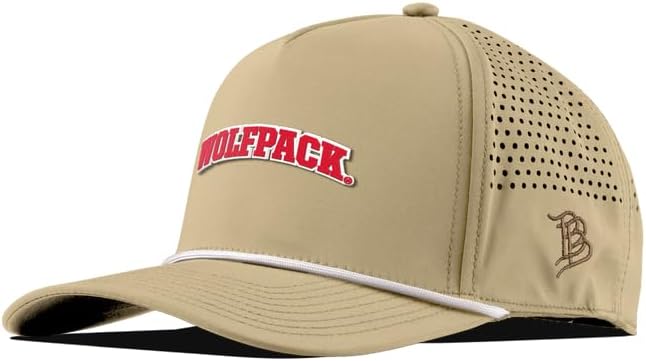 Branded Bills Officially Licensed x North Carolina State Wolfpack 5-Panel Collection NC State Wolfpack PVC