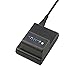 Sony BCVM10 Travel Charger for M series Batteries,Black